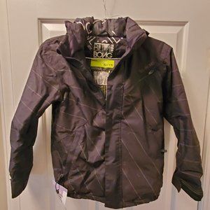 Billabong Scotty Lagos Signature Series Boys Snowboarder Jacket Small, Black